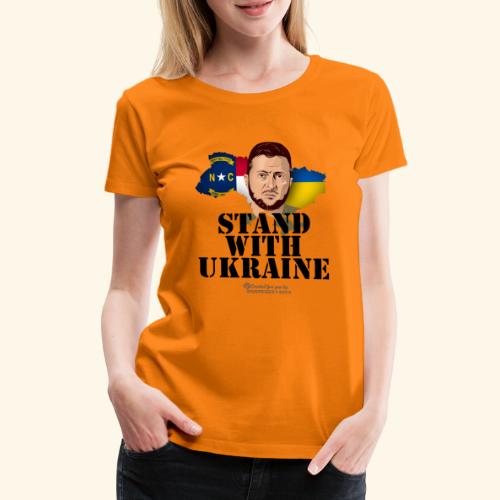 Ukraine North Carolina - Frauen Premium T-Shirt