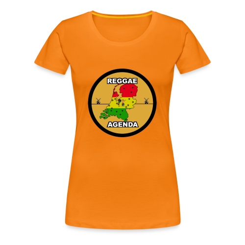 reggae agenda PSD web 2017 PNG - Vrouwen Premium T-shirt