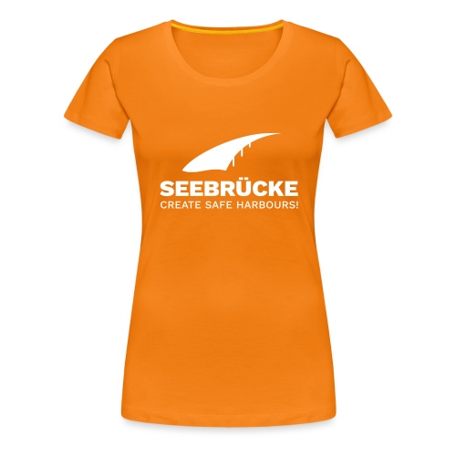 Seebruecke Logo International - Frauen Premium T-Shirt