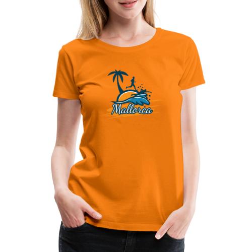 Joggen auf Mallorca - Sport - sportlich - Jogging - Frauen Premium T-Shirt