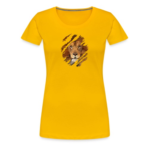 Löwe - Frauen Premium T-Shirt