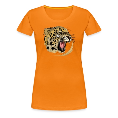leopard - Frauen Premium T-Shirt