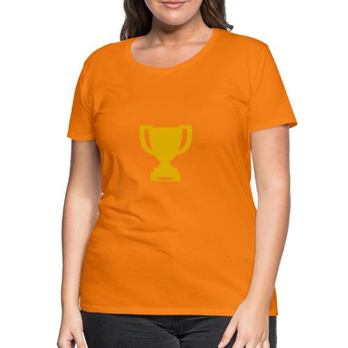 Winner Trophy - Frauen Premium T-Shirt