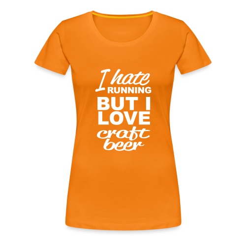 I Love craft beer - Vrouwen Premium T-shirt