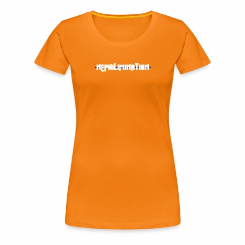 nephilimination logo white - Vrouwen Premium T-shirt