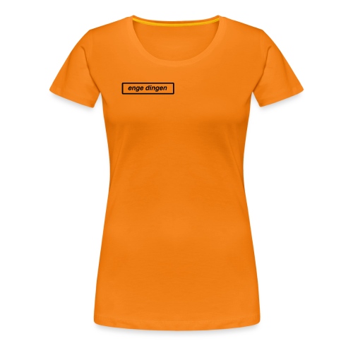 enge dingen - Vrouwen Premium T-shirt