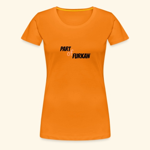 LOGO PARTOFFURKAN - Vrouwen Premium T-shirt