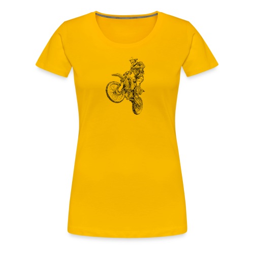 motocross - Frauen Premium T-Shirt