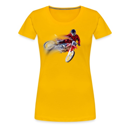motocross - Frauen Premium T-Shirt