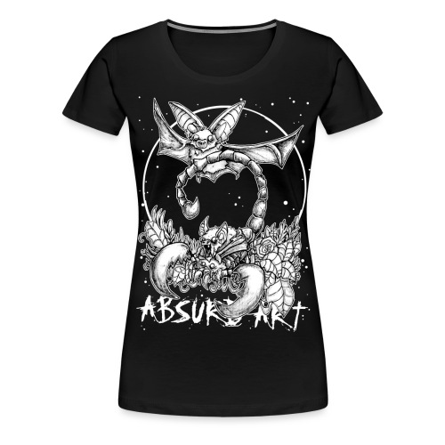 Sternzeichen Skorpion, von Absurd Art - Frauen Premium T-Shirt