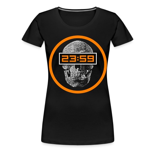 Skull 23:59 - Frauen Premium T-Shirt