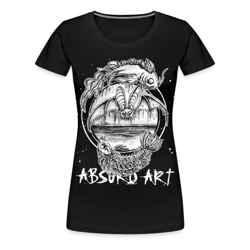Sternzeichen Fische, von Absurd Art - Frauen Premium T-Shirt