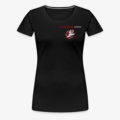 Decal and text - Women's Premium T-Shirt