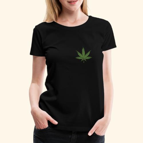 Weed leave 20x20 - T-shirt Premium Femme