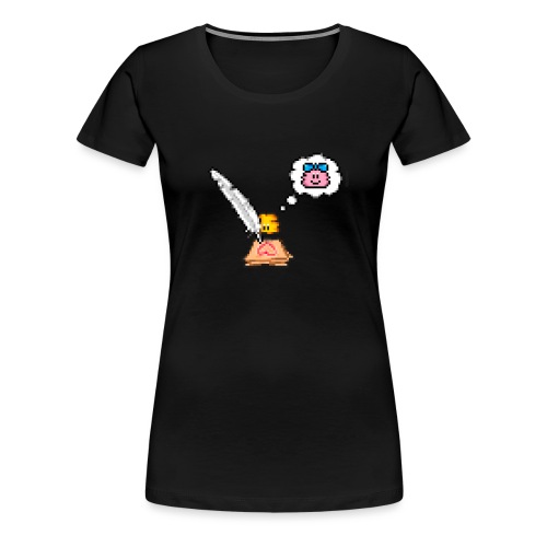 Love Letter Feder - Frauen Premium T-Shirt