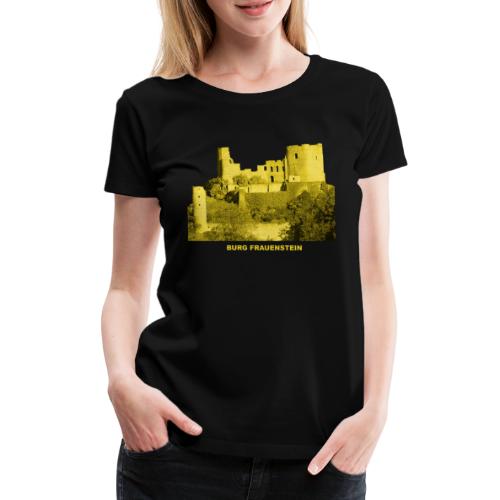 Frauenstein Burg Ruine Erzgebirge Sachsen - Frauen Premium T-Shirt