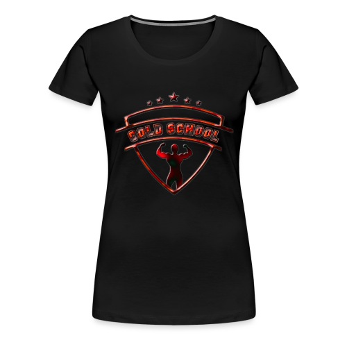 double biceps rouge motif - T-shirt Premium Femme