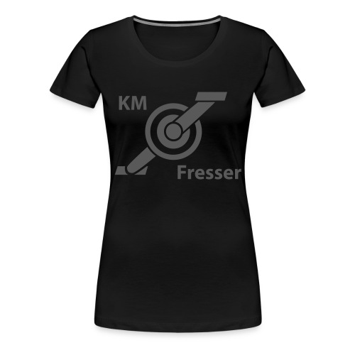 Kilometer Fresser Kurbel - Frauen Premium T-Shirt
