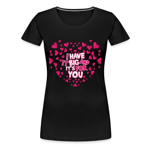 LOVE - Camiseta premium mujer