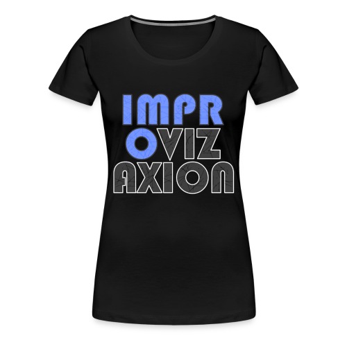 IMPROVIZAXION CARRE - T-shirt Premium Femme