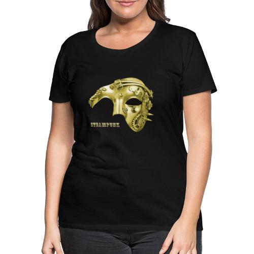Steampunk Maske Retro - Frauen Premium T-Shirt