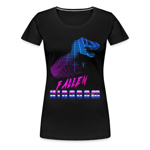 Fallen King (80's Style) - Women's Premium T-Shirt