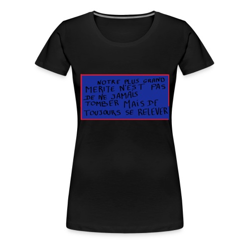 disign 6 - T-shirt Premium Femme