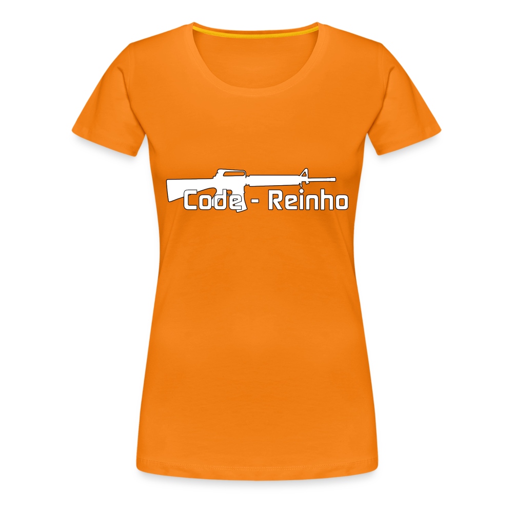 Armonogeek - T-shirt Premium Femme orange