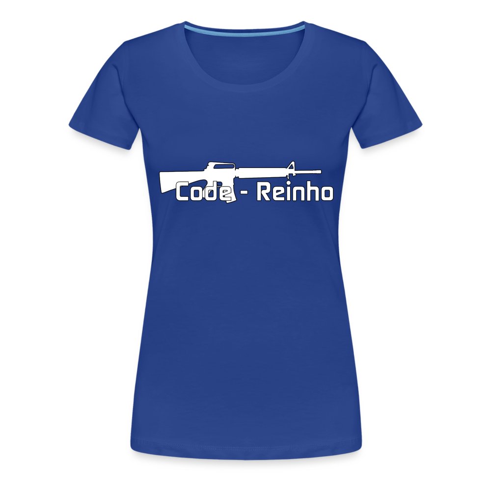 Armonogeek - T-shirt Premium Femme bleu roi