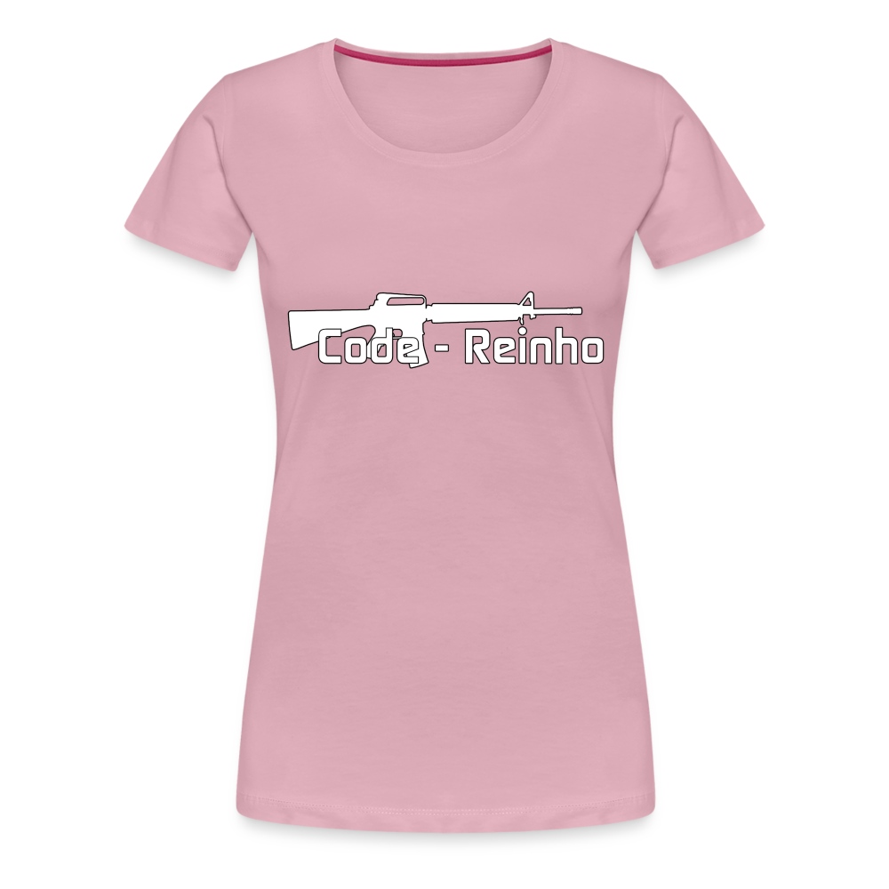 Armonogeek - T-shirt Premium Femme rose liberty