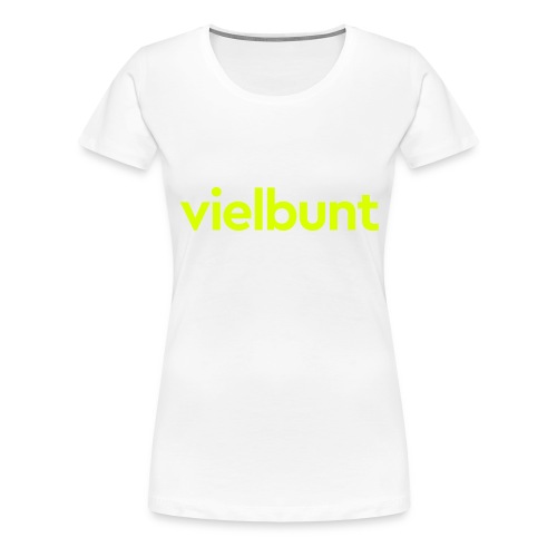 vielbunt Logo - Frauen Premium T-Shirt