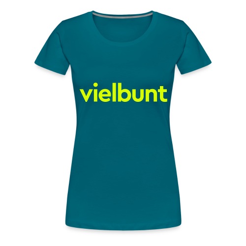 vielbunt Logo - Frauen Premium T-Shirt