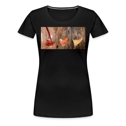 LES 3 VINS 3F - T-shirt Premium Femme