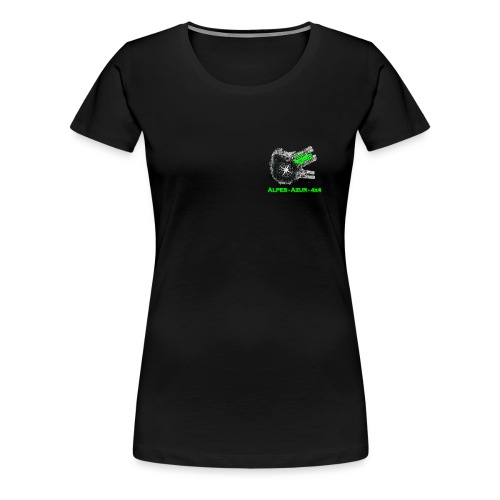 logo ALPES-AZUR-4X4 - T-shirt Premium Femme