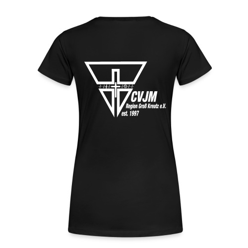 Merch CVJM Region Groß Kreutz e.V. 2022 Design wh. - Frauen Premium T-Shirt