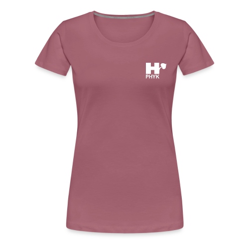 PHYK H-logo - Naisten premium t-paita