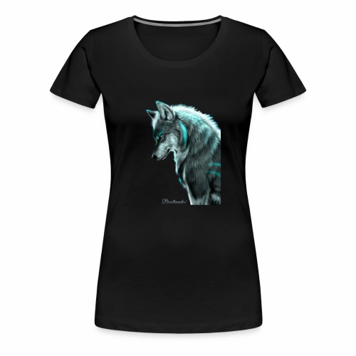 Breathmode wolf - T-shirt Premium Femme