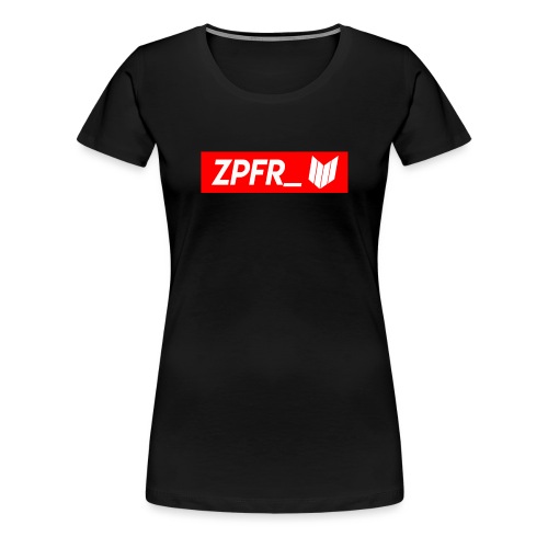 ZPFR Red Back - T-shirt Premium Femme