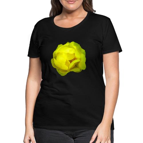 Trollblume gelb Sommer - Frauen Premium T-Shirt