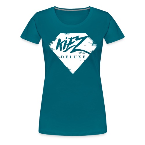 Kiez Deluxe Logo Rugged - Frauen Premium T-Shirt