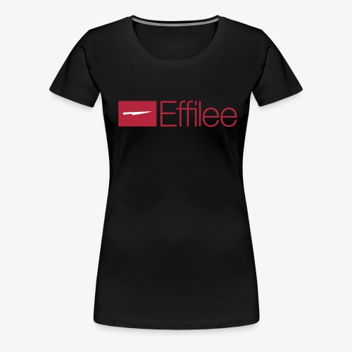 Effilee Logo mit weiss - Frauen Premium T-Shirt