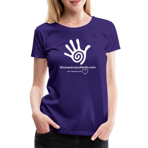 WomeninJazzMedia com - Women's Premium T-Shirt
