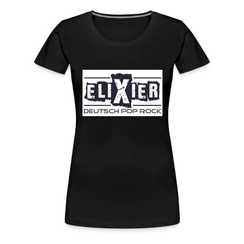 LogoElixier mit Text - Frauen Premium T-Shirt