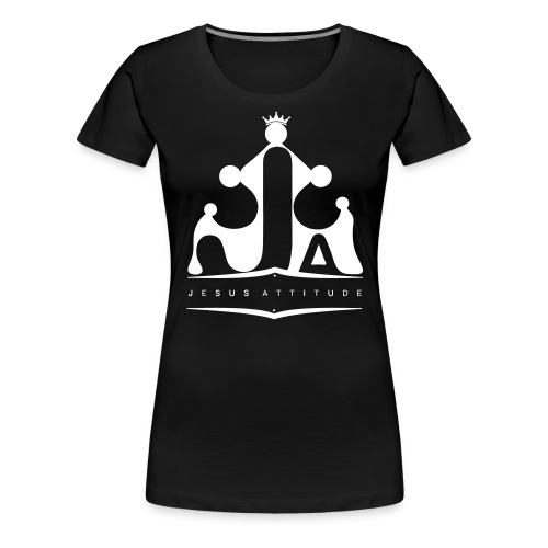 Logo Jesus Attitude - T-shirt Premium Femme