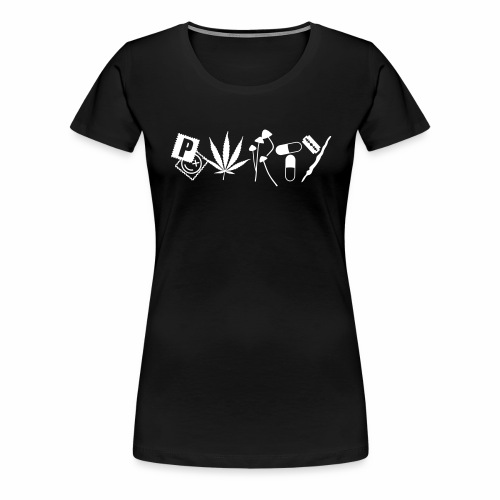 Party Drugs X - Frauen Premium T-Shirt