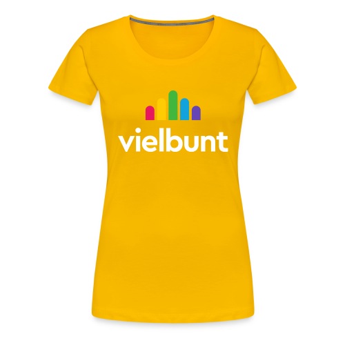 vielbunt Logo ohne Claim - Frauen Premium T-Shirt