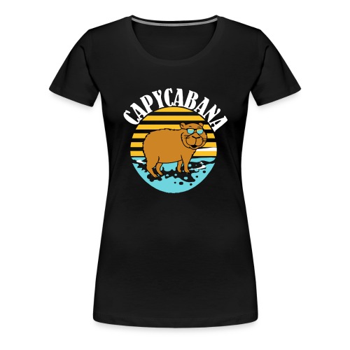 Capycabana Capybara Chinchilla Wasserschwein - Frauen Premium T-Shirt