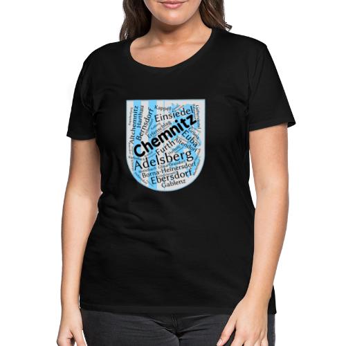 Chemnitz Ortsteile - Frauen Premium T-Shirt