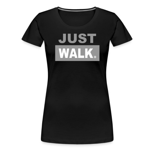 JUST WALK vrouwen grijs - Vrouwen Premium T-shirt