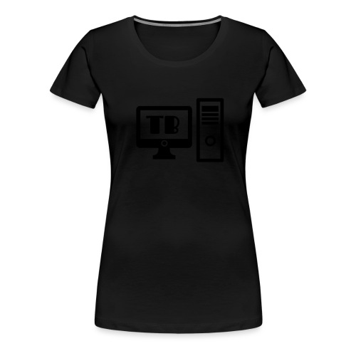 Techbreech Logo - Premium-T-shirt dam